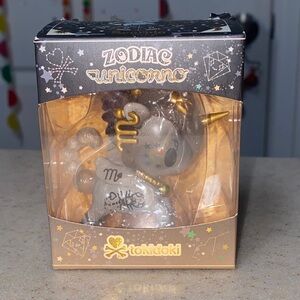Tokidoki Zodiac Unicorno with Gold and Silver Accents